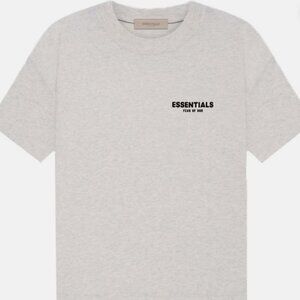 FEAR OF GOD ESSENTIALS T-SHIRT LIGHT OATMEAL